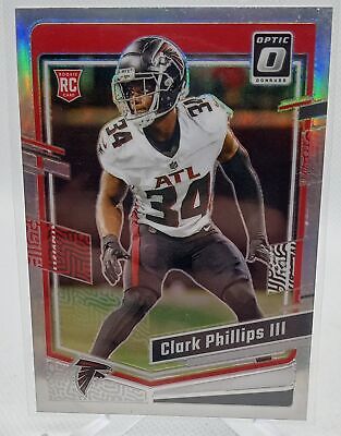 2023 Donruss Optic #8 Clark Phillips III Holo Silver Rated Rookie