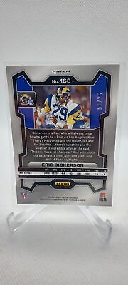 2023 Panini Prizm #168 Eric Dickerson Green Scope #/75