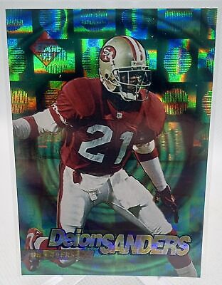 1995 Collector's Edge #8 Deion Sanders EdgeTech Circular Prisms