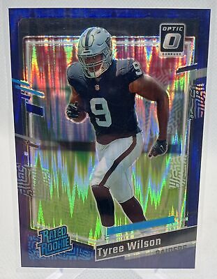 2023 Donruss Optic #262 Tyree Wilson Purple Shock Rated Rookie