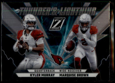 2022 Zenith #TL-KM Kyler Murray / Marquise Brown Thunder and Lightning