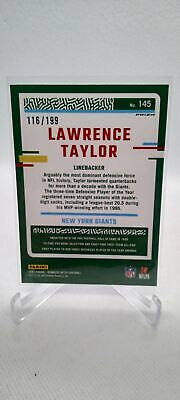 2023 Donruss Optic #145 Lawrence Taylor Blue #/199