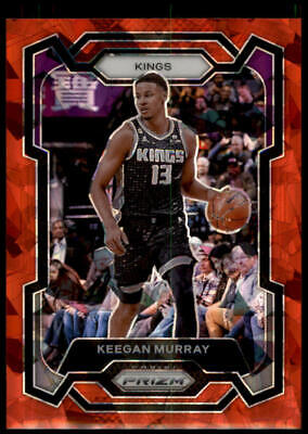 2023-24 Panini Prizm #7 Keegan Murray Prizms Red Ice