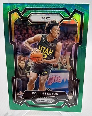 2023-24 Panini Prizm #13 Collin Sexton Prizms Green