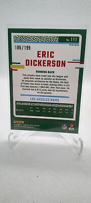 2023 Donruss Optic #111 Eric Dickerson Blue #/199