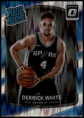 2017-18 Donruss Optic #172 Derrick White Rated Rookie Shock