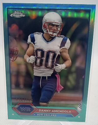 2023 Topps Composite #41 Danny Amendola Topps Chrome Aqua Refractor #/199