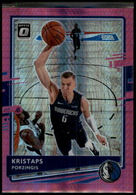 2020-21 Donruss Optic #82 Kristaps Porzingis Hyper Pink