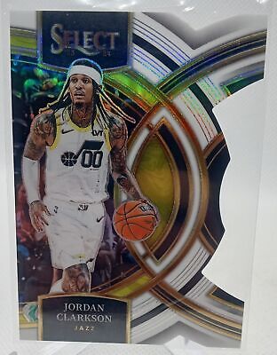 2023-24 Panini Select #168 Jordan Clarkson White Prizms #/149