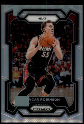 2023-24 Panini Prizm #208 Duncan Robinson Prizms Silver