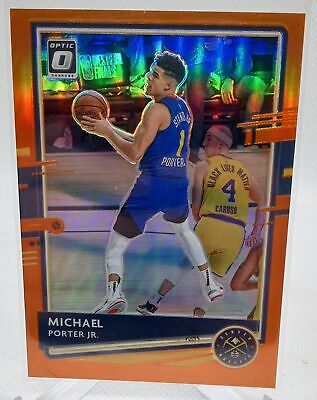 2020-21 Donruss Optic #75 Michael Porter Jr. Orange #/199