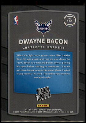 2017-18 Donruss Optic #161 Dwayne Bacon Rated Rookie Shock