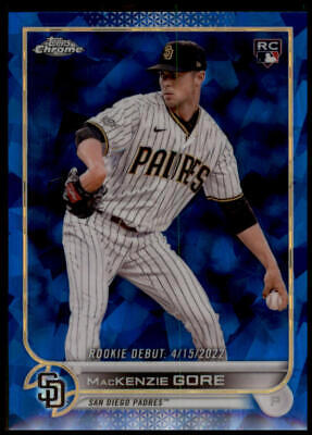 2022 Topps Chrome Update Sapphire Edition #US294 MacKenzie Gore Rookie