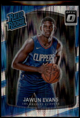 2017-18 Donruss Optic #162 Jawun Evans Rated Rookie Shock