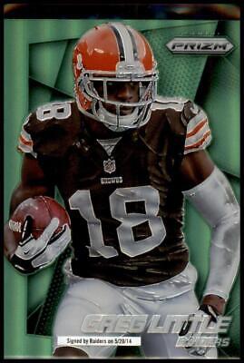 2014 Panini Prizm #54 Greg Little Green Prizm