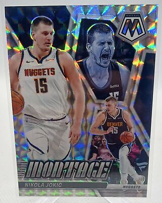 2023-24 Panini Mosaic Montage #13 Nikola Jokic Silver Mosaic