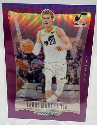 2023-24 Prizm Deca #215 Lauri Markkanen Base Prizms Purple #/99