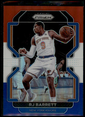 2021-22 Panini Prizm #201 RJ Barrett Red White and Blue