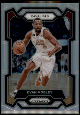 2023-24 Panini Prizm #55 Evan Mobley Prizms Silver