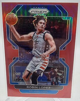 2021-22 Panini Prizm #34 Robin Lopez Red #/299