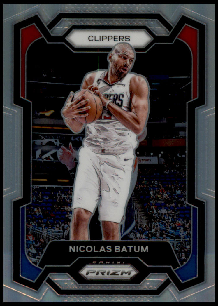 2023-24 Panini Prizm #262 Nicolas Batum Prizms Silver