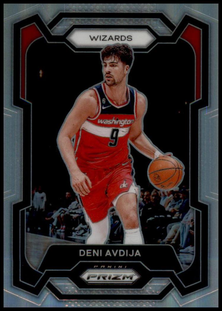 2023-24 Panini Prizm #261 Deni Avdija Prizms Silver