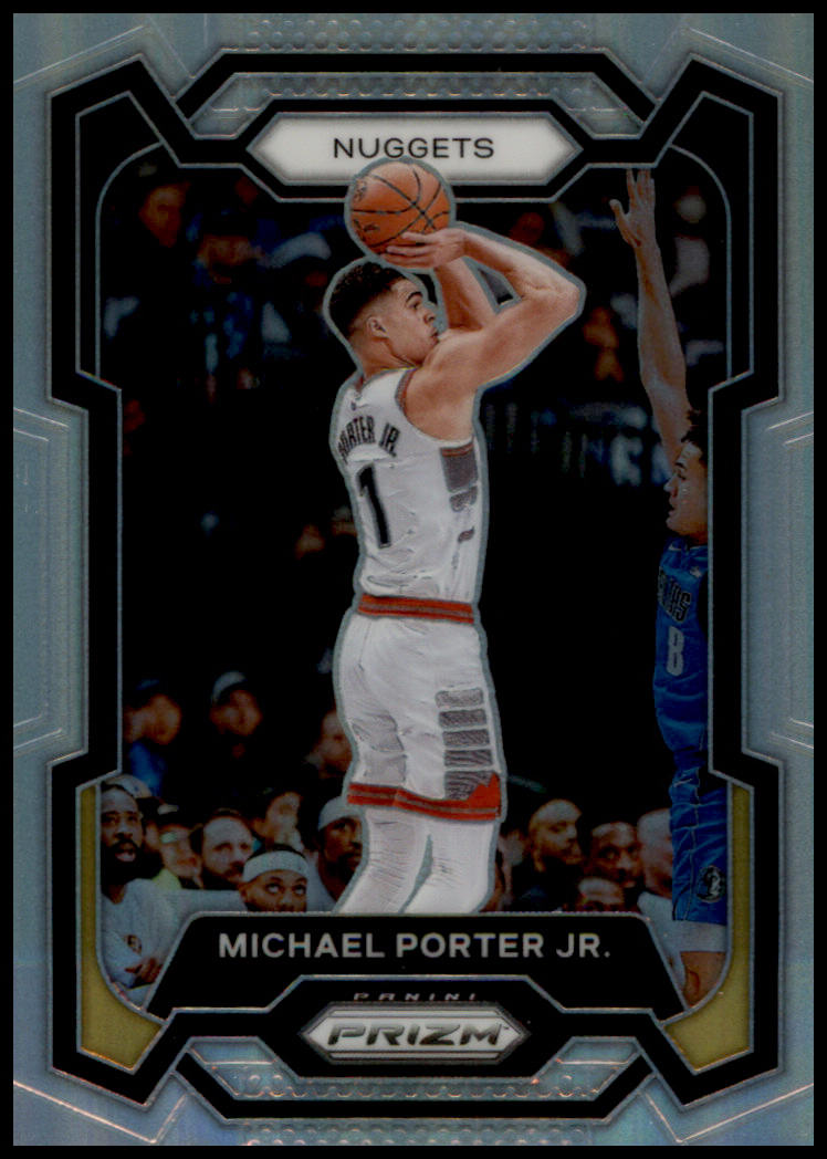 2023-24 Panini Prizm #116 Michael Porter Jr. Prizms Silver