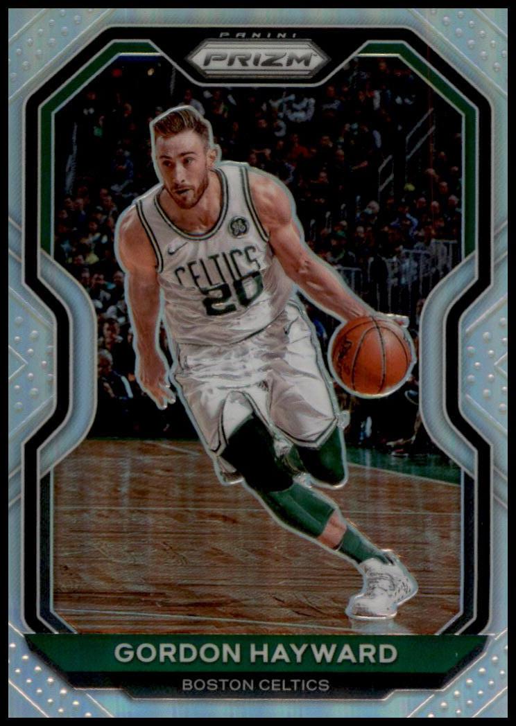 2020-21 Panini Prizm #47 Gordon Hayward Silver Prizms