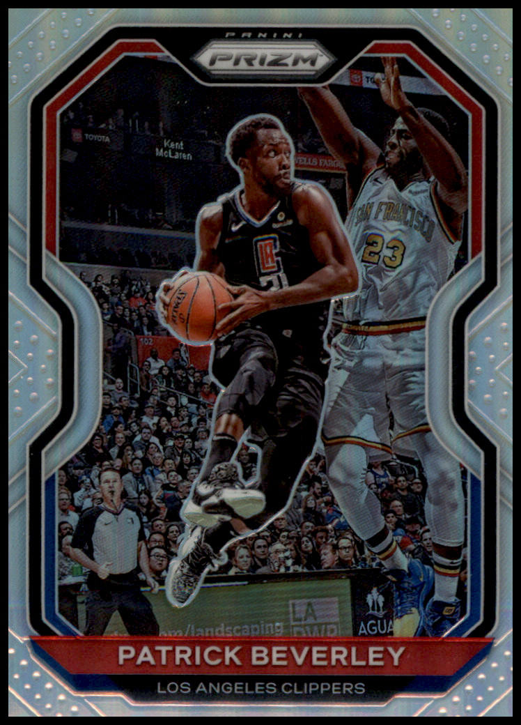 2020-21 Panini Prizm #140 Patrick Beverley Silver Prizms