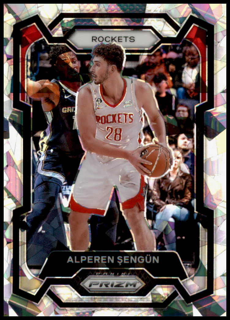 2023-24 Panini Prizm #20 Alperen Sengun Prizms Ice