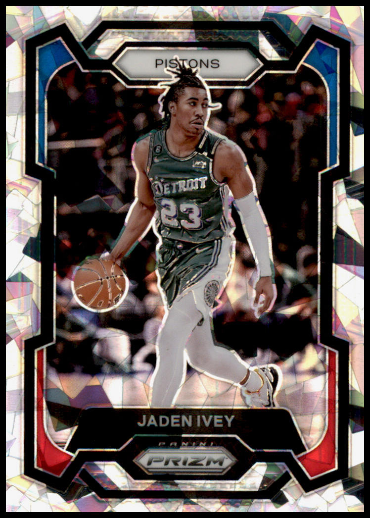 2023-24 Panini Prizm #52 Jaden Ivey Prizms Ice