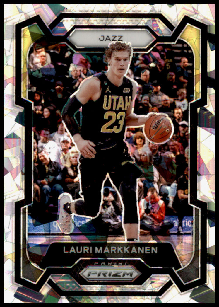 2023-24 Panini Prizm #93 Lauri Markkanen Prizms Ice