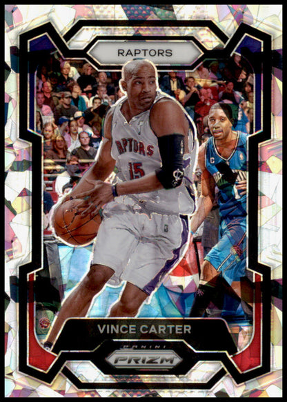 2023-24 Panini Prizm #195 Vince Carter Prizms Ice