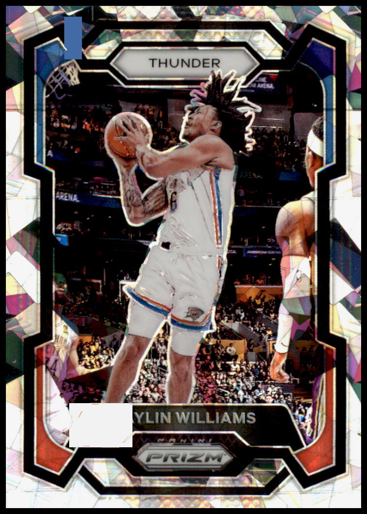 2023-24 Panini Prizm #214 Jaylin Williams Prizms Ice