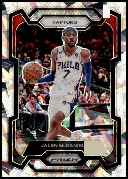 2023-24 Panini Prizm #291 Jalen McDaniels Prizms Ice