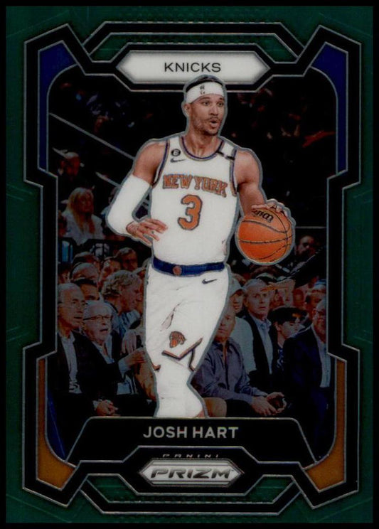 2023-24 Panini Prizm #260 Josh Hart Prizms Green