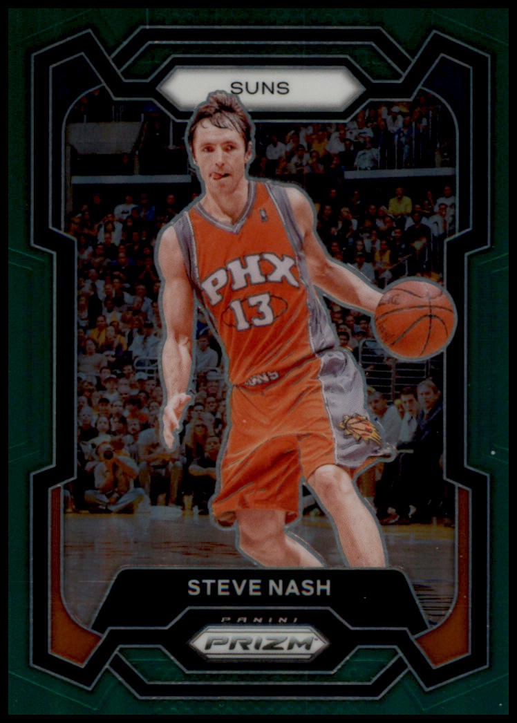 2023-24 Panini Prizm #200 Steve Nash Prizms Green