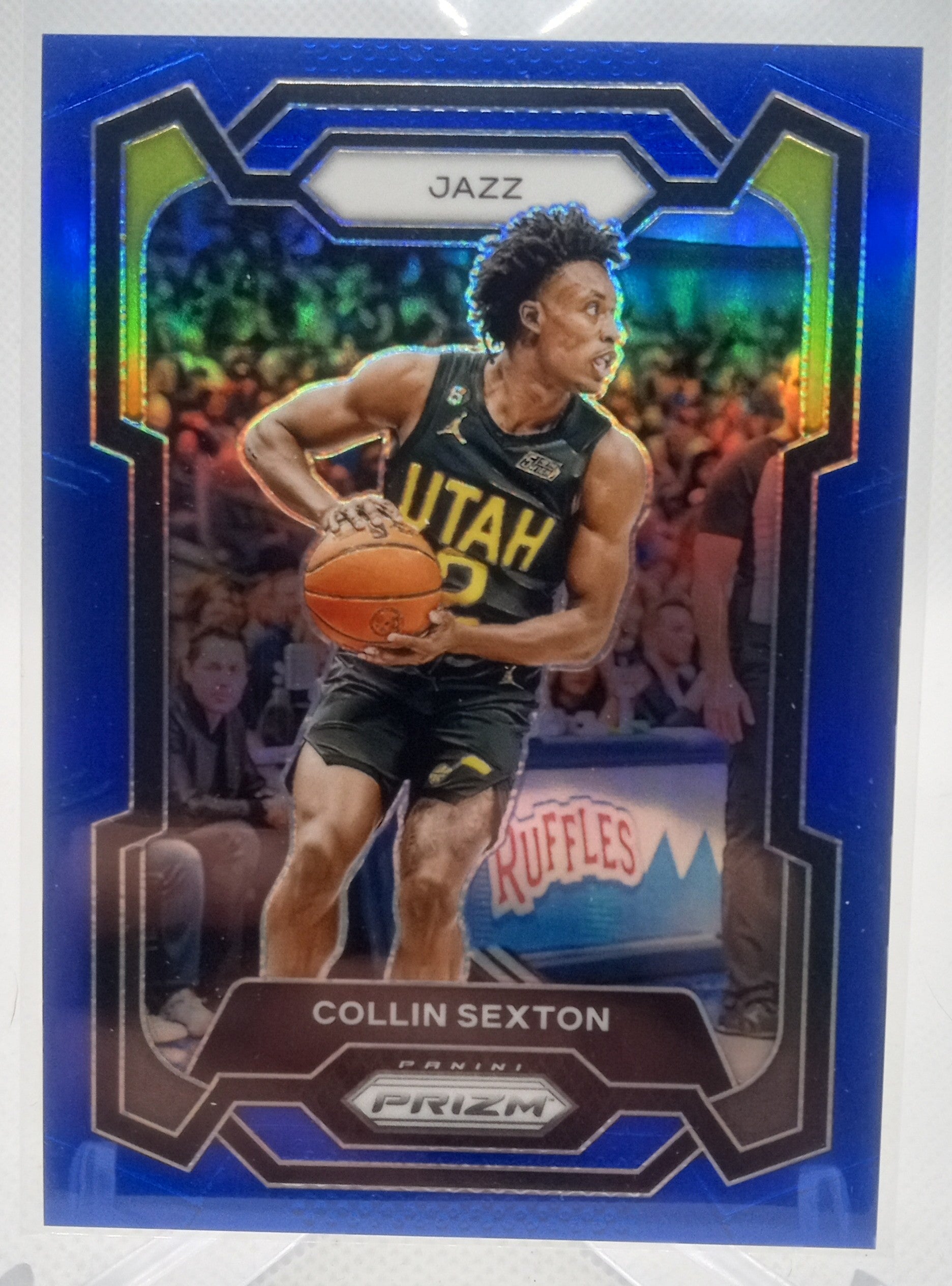 2023-24 Panini Prizm #13 Collin Sexton Prizms Blue #/199