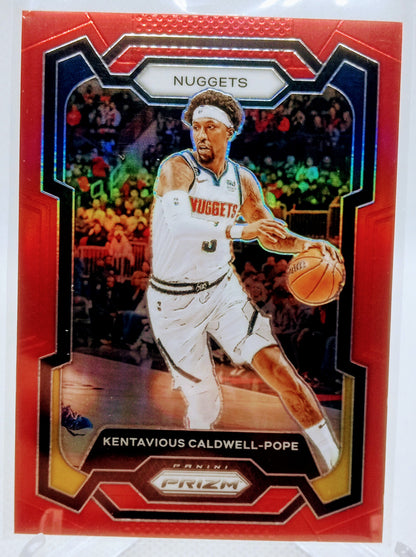 2023-24 Panini Prizm #80 Kentavious Caldwell-Pope Prizms Red #/299