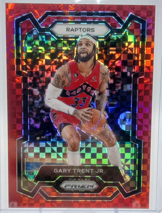 2023-24 Panini Prizm #243 Gary Trent Jr. Prizms Red Power #/75