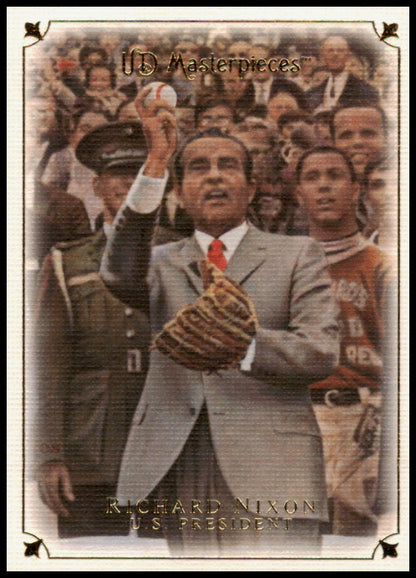 2007 Upper Deck Masterpieces #75 Richard Nixon