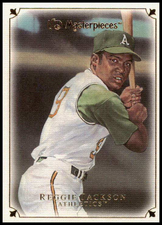 2007 Upper Deck Masterpieces #89 Reggie Jackson