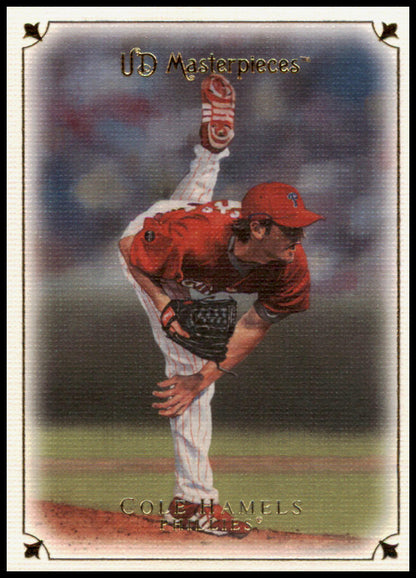 2007 Upper Deck Masterpieces #58 Cole Hamels