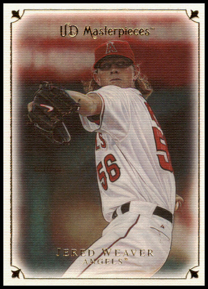 2007 Upper Deck Masterpieces #64 Jered Weaver