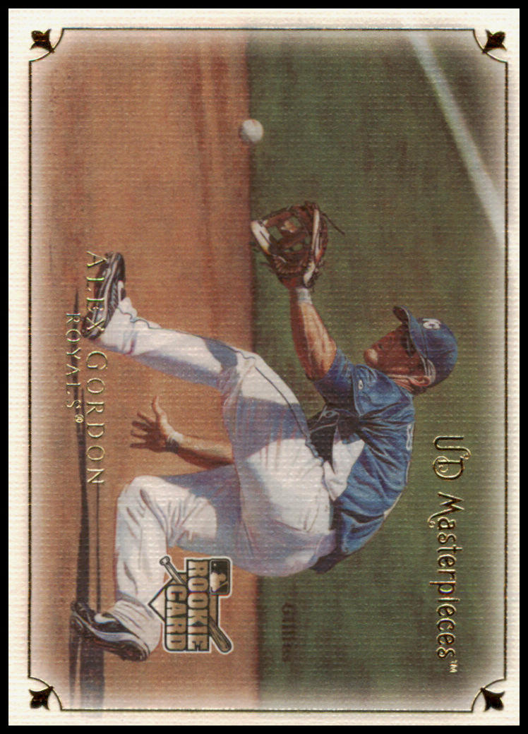 2007 Upper Deck Masterpieces #65 Alex Gordon