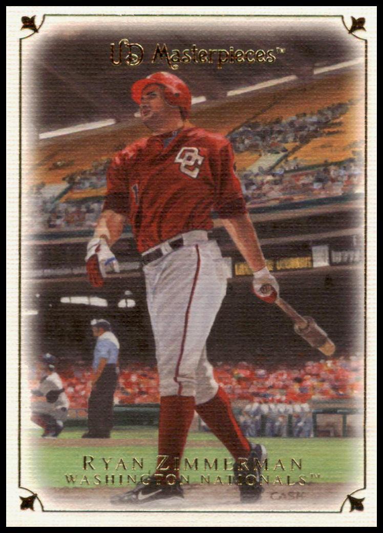 2007 Upper Deck Masterpieces #67 Ryan Zimmerman