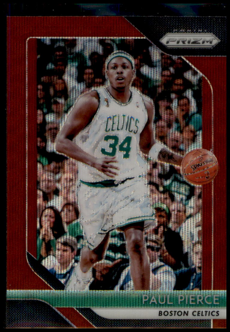 2018-19 Panini Prizm #175 Paul Pierce Prizms Ruby Wave