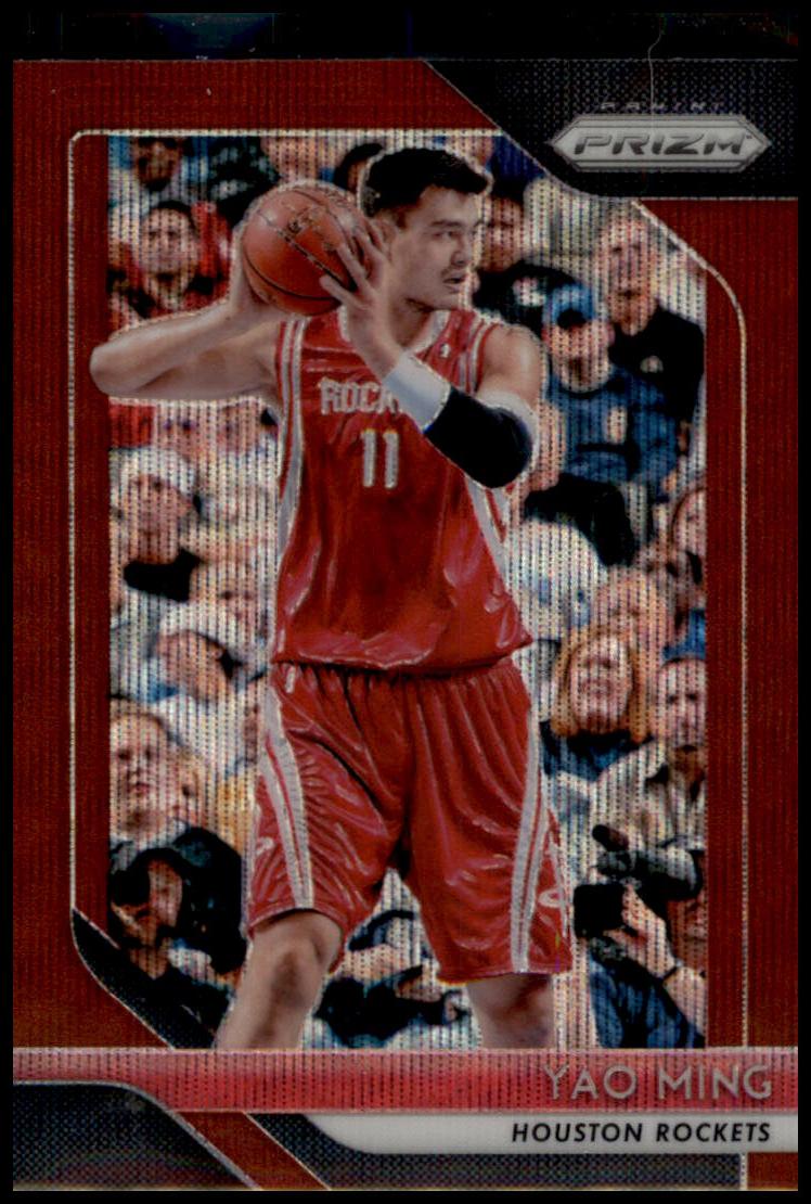 2018-19 Panini Prizm #135 Yao Ming Prizms Ruby Wave