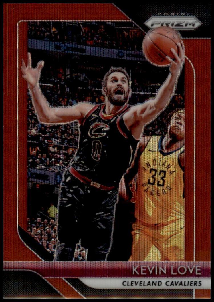 2018-19 Panini Prizm #230 Kevin Love Prizms Ruby Wave