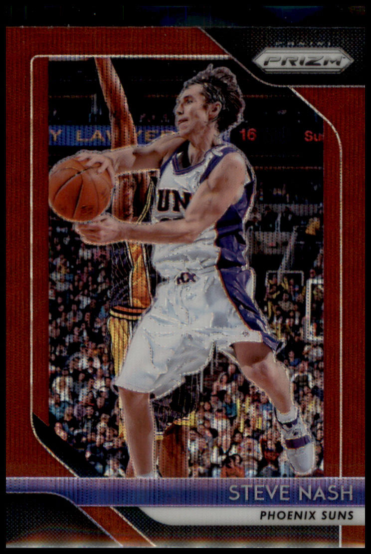 2018-19 Panini Prizm #155 Steve Nash Prizms Ruby Wave